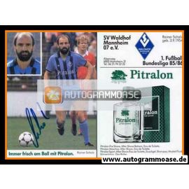 Autogramm Fussball | SV Waldhof Mannheim | 1985 | Rainer SCHOLZ