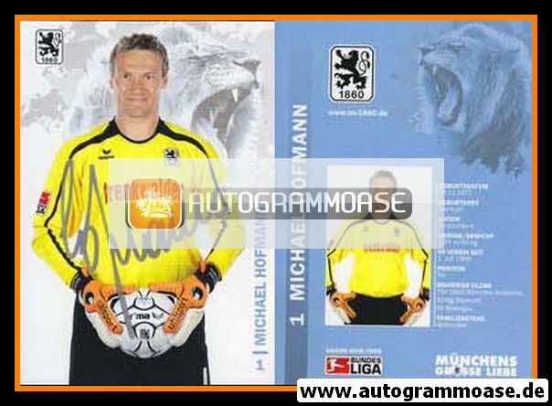 Autogramm Fussball | TSV 1860 München | 2008 | Michael HOFMANN