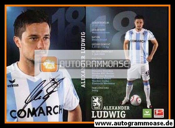 Autogramm Fussball | TSV 1860 München | 2010 | Alexander LUDWIG