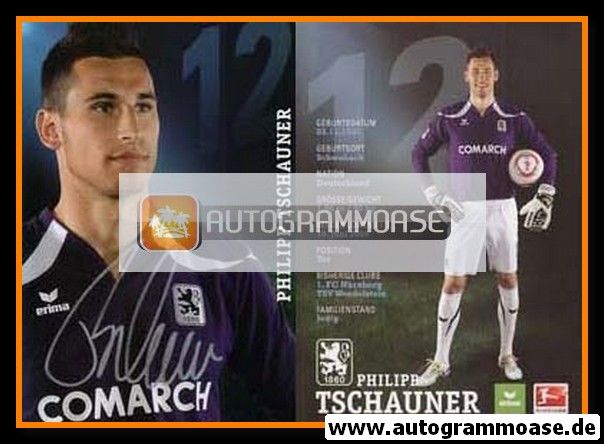 Autogramm Fussball | TSV 1860 München | 2010 | Philipp TSCHAUNER