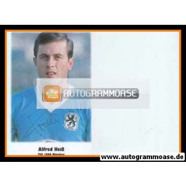 Autogramm Fussball | TSV 1860 München | 1960er Retro | Alfred HEISS (Portrait Color)