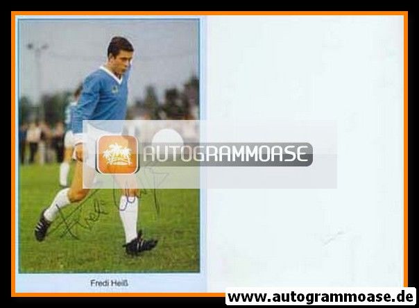 Autogramm Fussball | TSV 1860 München | 1960er Retro | Alfred HEISS (Spielszene)