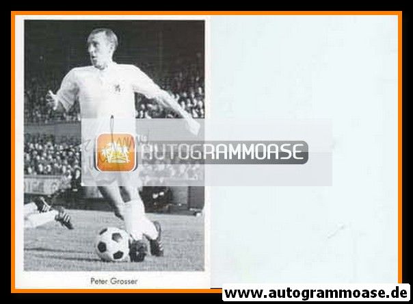 Autogramm Fussball | TSV 1860 München | 1960er Retro | Peter GROSSER (Spielszene)