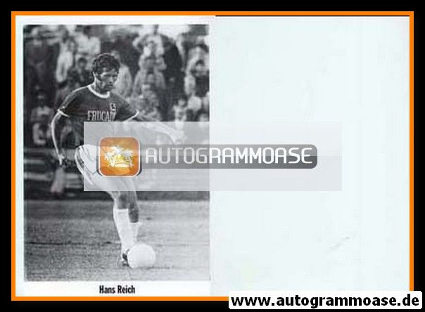 Autogramm Fussball | TSV 1860 München | 1960er Retro | Hans REICH (Spielszene)