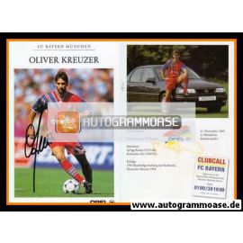 Autogramm Fussball | FC Bayern München | 1994 | Oliver KREUZER