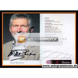 Autogramm Fussball | FC Bayern München | 2009 | Paul BREITNER