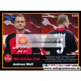Autogramm Fussball | 1. FC Nürnberg | 2005 | Andreas WOLF