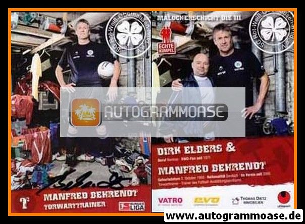 Autogramm Fussball | Rot-Weiss Oberhausen | 2009 | Manfred BEHRENDT