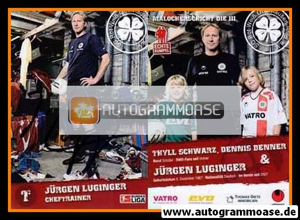 Autogramm Fussball | Rot-Weiss Oberhausen | 2009 | Jürgen LUGINGER