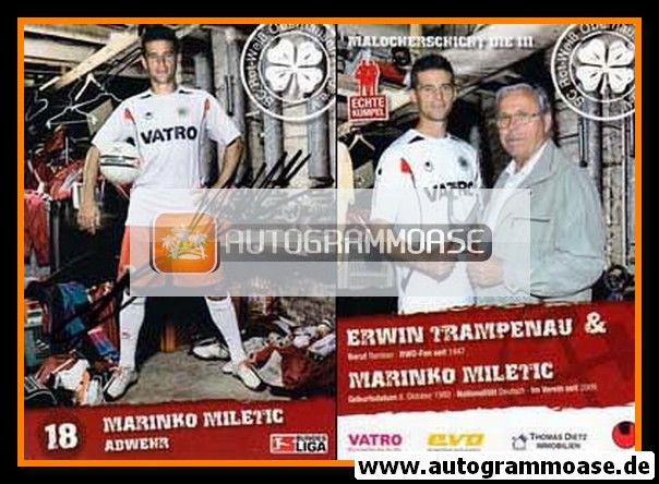 Autogramm Fussball | Rot-Weiss Oberhausen | 2009 | Marinko MILETIC
