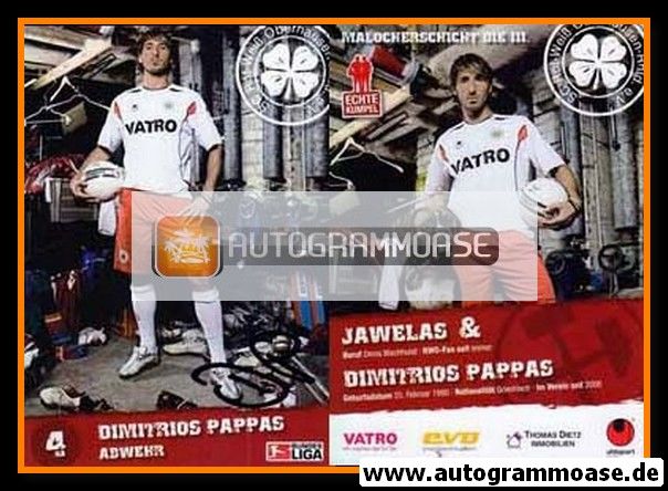 Autogramm Fussball | Rot-Weiss Oberhausen | 2009 | Dimitrios PAPPAS