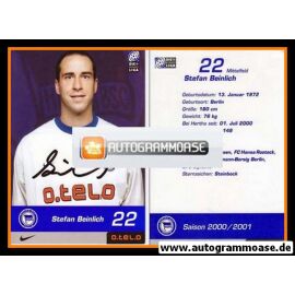 Autogramm Fussball | Hertha BSC Berlin | 2000 | Stefan BEINLICH
