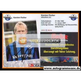 Autogramm Fussball | SC Paderborn 07 | 2007 | Karsten FISCHER