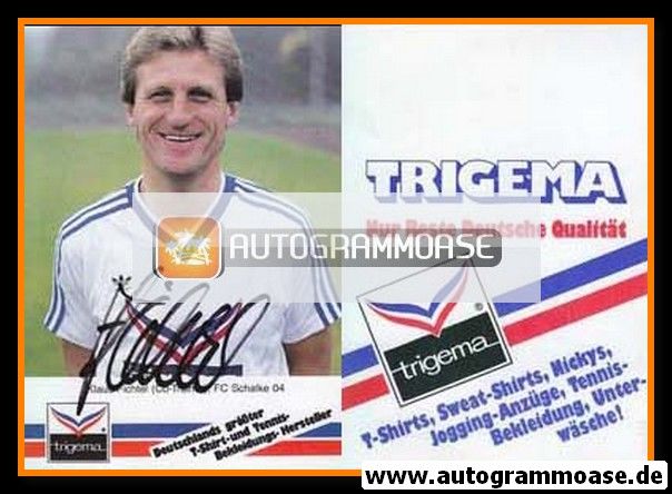 Autogramm Fussball | FC Schalke 04 | 1986 | Klaus FICHTEL