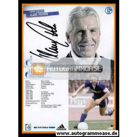 Autogramm Fussball | FC Schalke 04 | 2009 | Klaus FISCHER