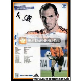 Autogramm Fussball | FC Schalke 04 | 2009 | Mathias SCHOBER
