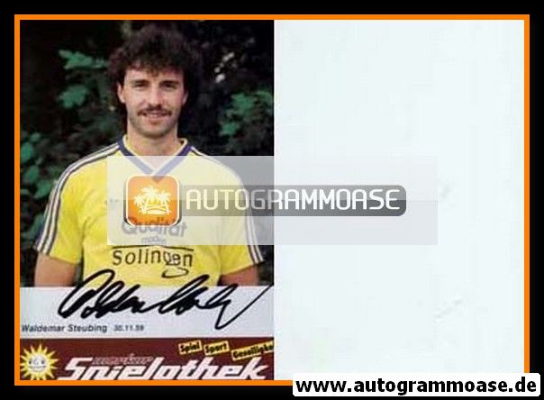Autogramm Fussball | Union Solingen | 1985 | Waldemar STEUBING