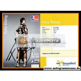 Autogramm Handball | HBW Balingen-Weilstetten | 2008 | Felix KÖNIG