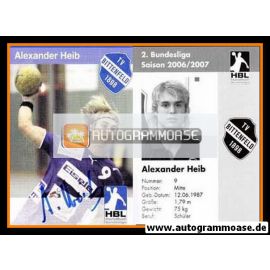 Autogramm Handball | TV Bittenfeld 1898 | 2006 | Alexander HEIB