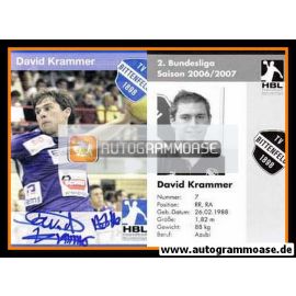Autogramm Handball | TV Bittenfeld 1898 | 2006 | David KRAMMER
