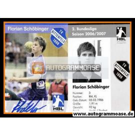 Autogramm Handball | TV Bittenfeld 1898 | 2006 | Florian SCHÖBINGER