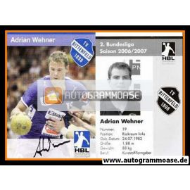 Autogramm Handball | TV Bittenfeld 1898 | 2006 | Adrian WEHNER