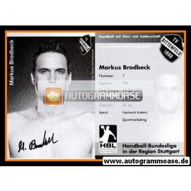Autogramm Handball | TV Bittenfeld 1898 | 2007 | Markus BRODBECK