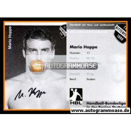 Autogramm Handball | TV Bittenfeld 1898 | 2007 | Mario HOPPE
