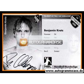 Autogramm Handball | TV Bittenfeld 1898 | 2007 | Benjamin KROTZ