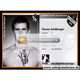 Autogramm Handball | TV Bittenfeld 1898 | 2007 | Florian SCHÖBINGER
