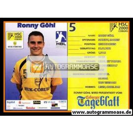 Autogramm Handball | HSC 2000 Coburg | 2007 | Ronny GÖHL