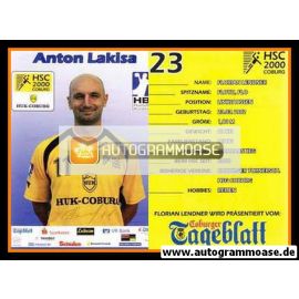 Autogramm Handball | HSC 2000 Coburg | 2007 | Anton LAKISA