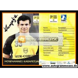 Autogramm Handball | HSC 2000 Coburg | 2009 | Howhannes KARAPETJAN