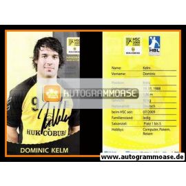 Autogramm Handball | HSC 2000 Coburg | 2009 | Dominic KELM