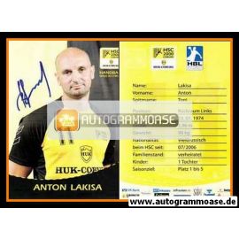 Autogramm Handball | HSC 2000 Coburg | 2009 | Anton LAKISA