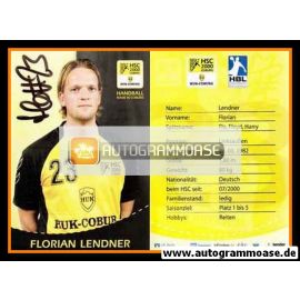 Autogramm Handball | HSC 2000 Coburg | 2009 | Florian LENDNER
