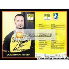 Autogramm Handball | HSC 2000 Coburg | 2009 | Jonathan RIVERA
