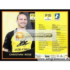 Autogramm Handball | HSC 2000 Coburg | 2009 | Christian ROSE