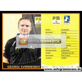 Autogramm Handball | HSC 2000 Coburg | 2009 | Georgi SVIRIDENKO
