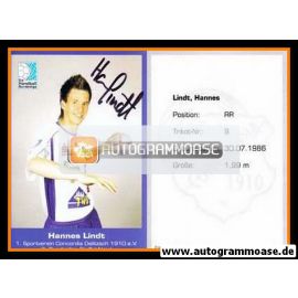 Autogramm Handball | 1. SV Concordia Delitzsch | 2005 | Hannes LINDT
