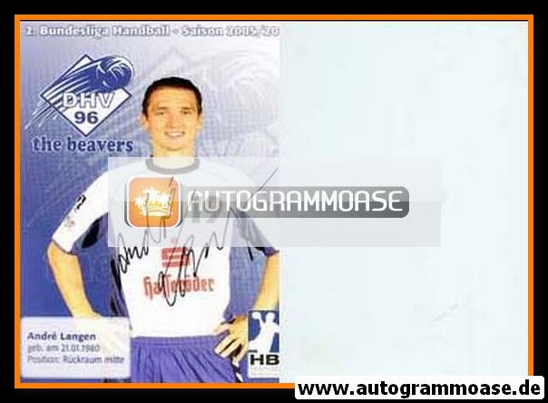 Autogramm Handball | Dessau-Rosslauer HV | 2005 | Andre LANGEN