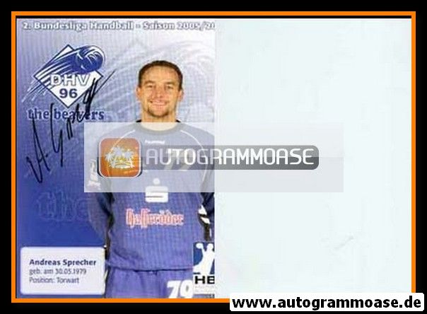 Autogramm Handball | Dessau-Rosslauer HV | 2005 | Andreas SPRECHER