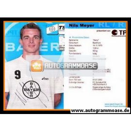 Autogramm Handball | TSV Bayer Dormagen | 2003 | Nils MEYER