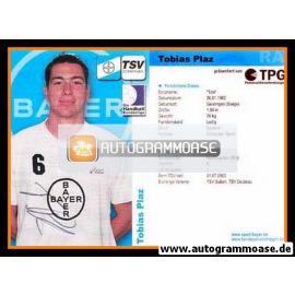 Autogramm Handball | TSV Bayer Dormagen | 2003 | Tobias PLAZ