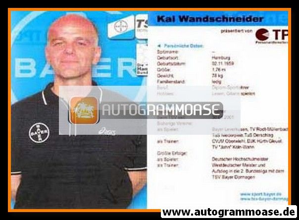 Autogramm Handball | TSV Bayer Dormagen | 2003 | Kai WANDSCHNEIDER