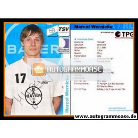 Autogramm Handball | TSV Bayer Dormagen | 2003 | Marcel WERNICKE
