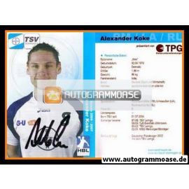 Autogramm Handball | TSV Bayer Dormagen | 2006 | Alexander KOKE