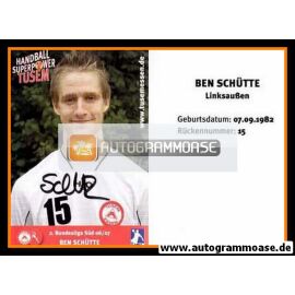 Autogramm Handball | TUSEM Essen | 2006 | Ben SCHÜTTE