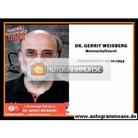 Autogramm Handball | TUSEM Essen | 2006 | Dr. Gerrit WEISBERG