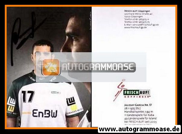 Autogramm Handball | Frisch Auf! Göppingen | 2008 | Jaliesky GARCIA